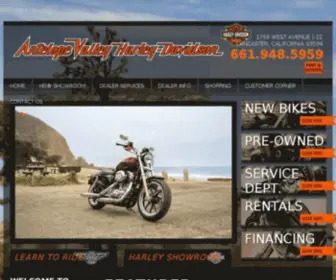 AntelopevalleyHD.com(Antelope Valley Harley) Screenshot