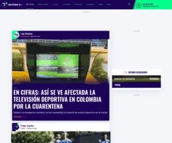 Antena2.com.co(Deportes de Colombia y el Mundo) Screenshot