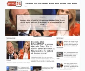 Antena24.ro(Antena 24) Screenshot