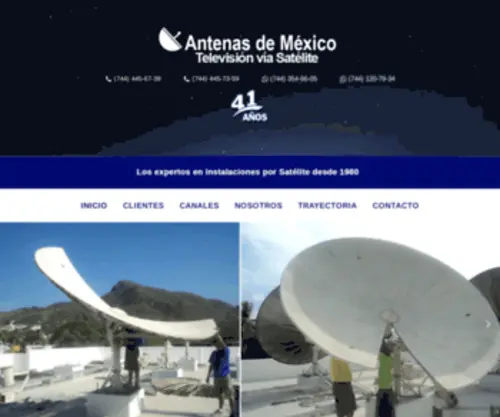 Antenas.mx(Antenas) Screenshot