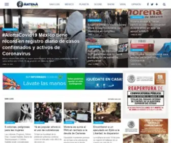 Antenasanluis.mx(Antena San Luis) Screenshot