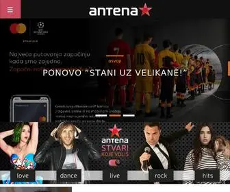 Antenazagreb.hr(Antena Zagreb) Screenshot