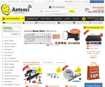 Antenci.net(Türkiye'nin En Çeşitli Elektronik Marketi) Screenshot