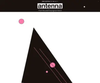 Antennabrand.com(Antenna Clothing) Screenshot