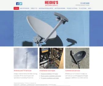 Antennalancaster.com(Heidig's Antenna Service) Screenshot