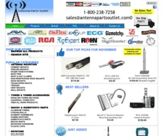 Antennapartsoutlet.com(Antenna Parts Outlet) Screenshot