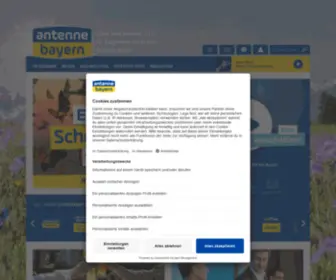 Antennebayern.de(Alle aktuellen Hits in Bayerns bestem Musik) Screenshot