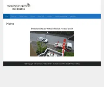 Antennentechnik.de(Antennentechnik Friedrich GmbH) Screenshot