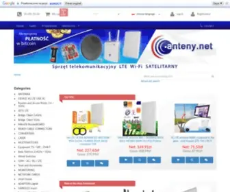 Anteny.net(Główna) Screenshot