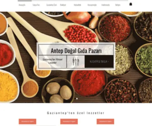 Antepdogalgidapazari.com(Yöresel Ürünler) Screenshot