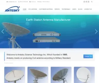 Antesky.com(Antesky Science Technology Inc) Screenshot