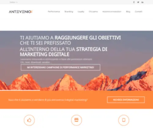 Antevenio.it(Marketing Digitale) Screenshot