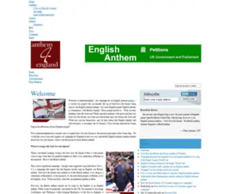 Anthem4England.co.uk(Anthem4England) Screenshot