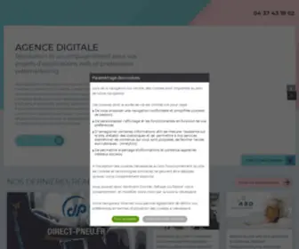 Anthemis.biz(Agence web Lyon Bron) Screenshot