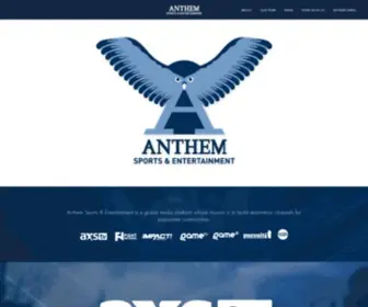 Anthemse.com(Anthem Sports & Entertainment) Screenshot