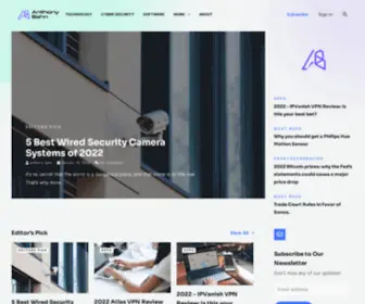 Anthonybahn.com(Anthony Bahn) Screenshot