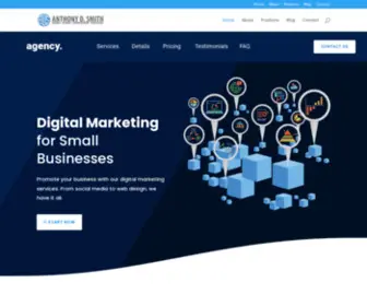 Anthonydsmith.com(Internet Business Coaching By Anthony D) Screenshot