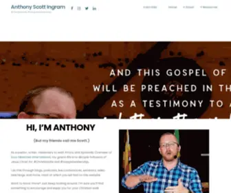 Anthonyingram.com(Anthony Scott Ingram) Screenshot
