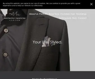 Anthonymasoncustom.com(Anthony Mason Custom) Screenshot