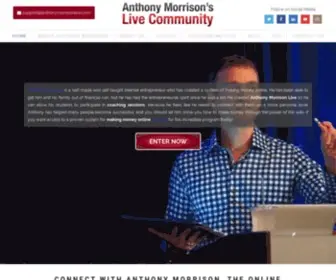 Anthonymorrisonlive.com(Epic Anthony Morrison Live) Screenshot