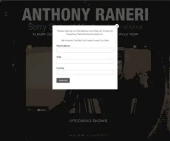 Anthonyraneri.com(Anthonyraneri) Screenshot