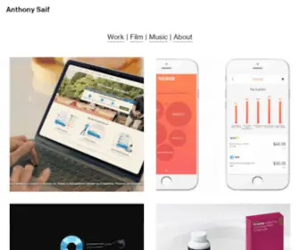 Anthonysaif.com(Anthony saif) Screenshot