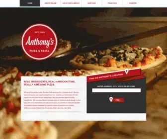 Anthonyspizzaandpasta.com(Anthonyspizzaandpasta) Screenshot