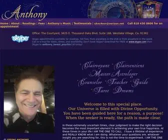 Anthonyteresi.com(Master Psychic) Screenshot