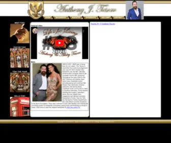 Anthonytesoro.com(Anthony Tesoro's Website) Screenshot