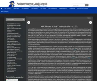 Anthonywayneschools.org(Anthony Wayne Local Schools) Screenshot