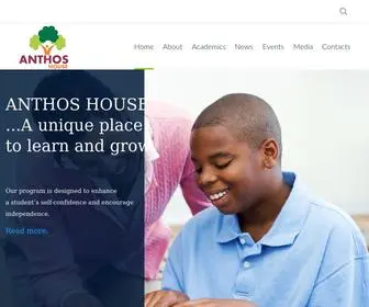 Anthoshouse.org(Anthos House) Screenshot