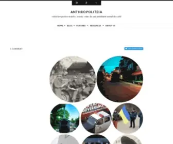 Anthropoliteia.net(Critical perspectives on police) Screenshot