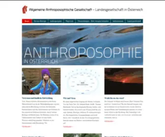Anthroposophie.or.at(Wegweiser Anthroposophie) Screenshot