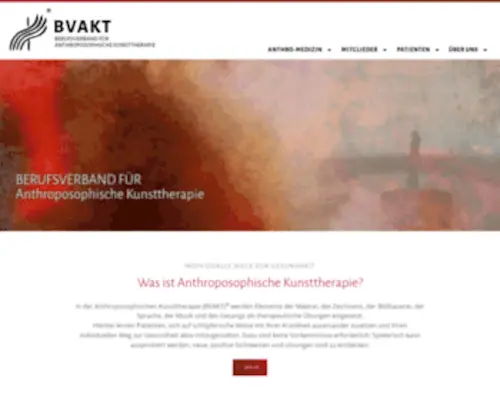 Anthroposophische-Kunsttherapie.de(Anthroposophische Kunsttherapie) Screenshot