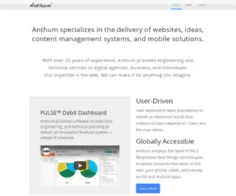 Anthum.com(Anthum) Screenshot