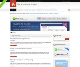 Anti-Abuse.org(The Anti) Screenshot