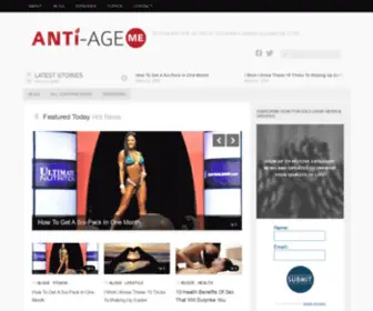 Anti-Ageme.com(Blog) Screenshot