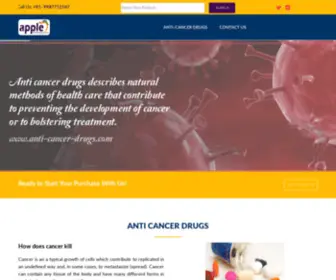 Anti-Cancer-Drugs.com(Anti-cancer) Screenshot