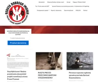 Anti-Defamation.pl(Reduta Dobrego Imienia) Screenshot