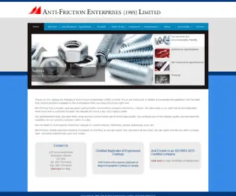 Anti-Friction.ca(Secured Theme) Screenshot