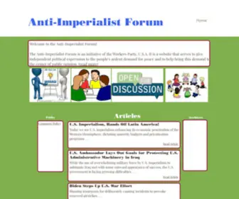 Anti-Imperialist.org(Anti Imperialist) Screenshot