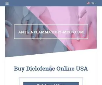 Anti-Inflammatory-Meds.com(Diclofenac) Screenshot