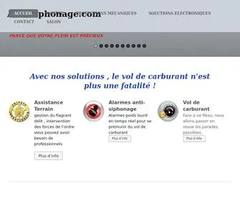 Anti-Siphonage.com(Antivol de carburant) Screenshot
