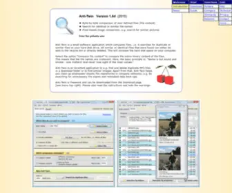 Anti-Twin.com(Anti-Twin (Freeware)) Screenshot