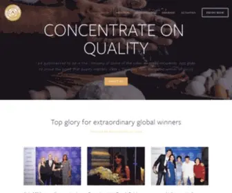 Antia-Awards.org(TASTE AWARDS) Screenshot