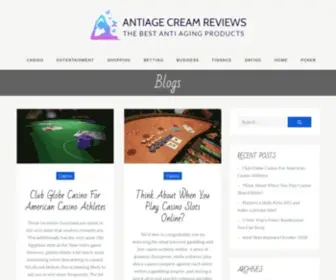 Antiagecreamreviews.com(Timeless Beauty) Screenshot