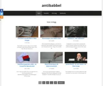 Antibabbel.no(antibabbel) Screenshot