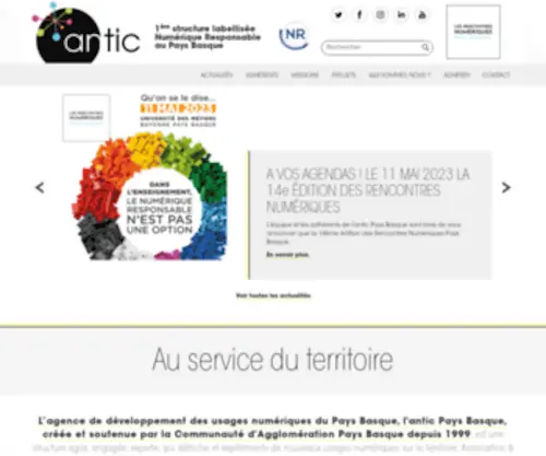 Antic-Paysbasque.com(Antic) Screenshot