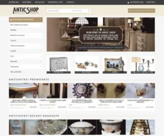 Antic-Shop.ro(Antic Shop Magazin Online) Screenshot