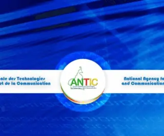 Antic.cm(Agence Nationale des Technologies de l'Information et de la Communication) Screenshot